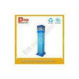 Square Cardboard Hook Display Stands Eco-friendly For Jewelery