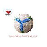Size 3 Kids PVC PU TPU Soccer Ball Water Resisting With Rubber Bladder thumbnail-1