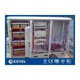 Multi Compartment BTS Outdoor Cabinet , Telecom Equipment Cabinet DDTE025