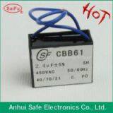 CBB61 Motor Run Capacitor(run Capacitor,film Capacitor,motor Capacitor)