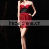 New Fashion 2017Sexy Sheath Strapless Sleeveless Short Women Evening Dresses Star Same Gown ED75 thumbnail-1