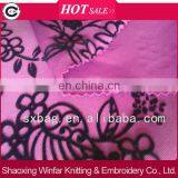 Shaoxing Winfar DTY Flocked Velvet Textile Printed Knitted Scuba Fabric for Garment thumbnail-1