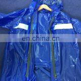 Maiyu Waterproof Pvc Plastic Raincoat With Reflective Tape thumbnail-3