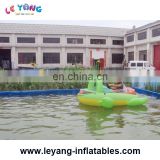 frog Power Paddler Boat Inflatable Water Bumper Boats For Kids used in Lake for rent