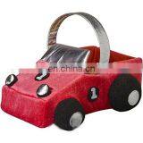 Plush car candy basket toy for big kids F0105