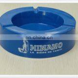 Pocket ashtray portable ashtray plastic ashtray in round design blue color pass REACH