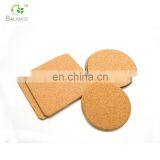 New Design Customization Natural Eco Friendly Coasters Blank Cork Coaster 100mm Size thumbnail-2