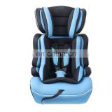 beautiful blue color baby car seat for the group 1+2+3