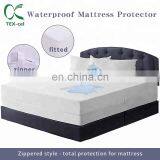 Premium Bed Bug Proof Box Spring Encasement Waterproof Zippered Mattress Protector Box Spring Mattress Cover Bed Protector thumbnail-5
