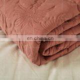 90gsm Microfiber Fabric Quilted Bedding Set Tassel Duvet Cover Set thumbnail-7