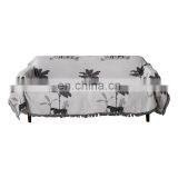 RAWHOUSE China Wholesale Throw Blanket Yarn Dyed Leopard Double Side Woven Throws Tassels Cover Sofa Home Decor thumbnail-6