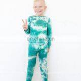 Newborn Baby Girls 2pcs Clothing Set Long Sleeve Tie Dye Romper Top + Pants + Headband 3pcs Outfits Clothes Set thumbnail-4