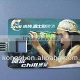 Promotion Credit Card Usb Flash Drive With Logo New Arrival
