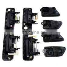8Pcs Front Rear Black Outer & Inner Gray Door Handle Set For Toyota Camry 97-01 thumbnail-4