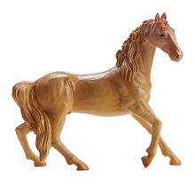 High Quality Vinly-PVC Simulation Animal Figure Toys Eco-friendly Akhal-teke Horses Educational Toys thumbnail-3