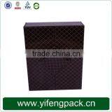 Wholesale Black PU Leather Wine Bottle Gift Box thumbnail-1