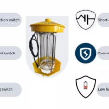 Sustainable Product Solar Insect Trap and Insect Light With Trap for Greenhouse thumbnail-4