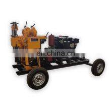 22hp Diesel Portable Well Drilling Rig 100m 300 1000 Meter thumbnail-3