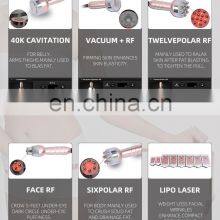 Professional 6 in 1 Ultrasonic Cavitation Multipolar rf Skin Tightening Face Lifting Machine thumbnail-4