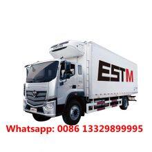 Customized FOTON AUMARK 4*2 Cummins 220hp Diesel 6.1m Length Refrigerated Truck for Sale thumbnail-1