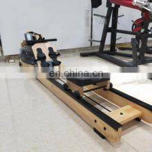 New Design Commercial Gym Equipment w2 Commercial Wooden Water Rower for Fitness Exercise thumbnail-4