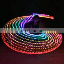 New Version Upgrade Led LED Hula Ring Hoop Hu la Hoola Hoop Hulahoop Fitness Hoop Foot Gymnastics thumbnail-2