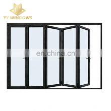 Australia/New Zealand standard easy installation aluminum folding glass door  for store