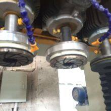 Hualong Machinery Automatic Arc Slabs Marble Granite Stone Polishing Machine for Roman Column thumbnail-5