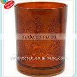 Glass Taper Candle Holder for Home