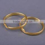 DIY Supplies Findings 17mm Diameter Round Unplated Brass Simple Ring thumbnail-3