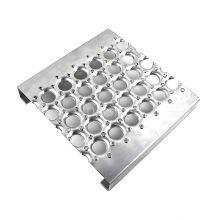 Platform Walkway Dedicated O-Type Fisheye Aluminum Alloy Anti-Slip Bracket, Slide Board Anti-Slip Safety Perforated Grille thumbnail-2
