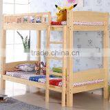 New Fashion Furniture Pine Wood Double Bunk Children Bed thumbnail-3