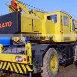 Original Japan Made Used Excellent Rough Terrain Crane Kato 25t in Shanghai thumbnail-1