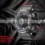 Custom Logo Man MIDDLELAND Watch With Changeable Coloful ABS Plastic Strap Digital LED Sport Watch