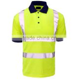 High visibility reflective safety vest EN ISO20471