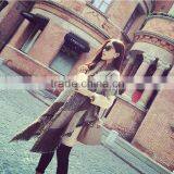 High Quality Star Favourite Warm Thick Winter Wool Scarf Lady Fashion Pashmina Shawl thumbnail-3