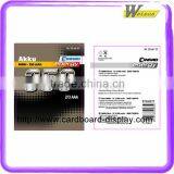 Battery Colorized Paperboard