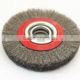 1500mm.wheel Brush With Brass Wire,stainless Steel Wire Wheel Brush thumbnail-3