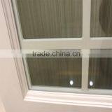 China Supplier Tempered Glass Sliding Wood Door Teak Wood Double Door Design thumbnail-4