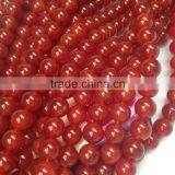 Natural Red Carnelian Beads Gemstones Red Agate Faceted Rice Beads 8*12mm thumbnail-4