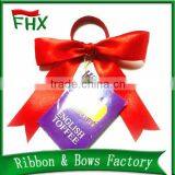 Stretch Elastic Loop Gift Ribbon Bow for Bottle Neck Bow Tie thumbnail-5