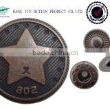 24mm Whole Sale Fashion Snap Button Four Parts