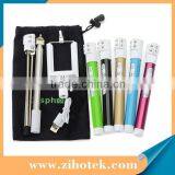 Wireless Bluetooth Mobile Phone Camera Monopod Bluetooth Remote Control Self-timer Shutter & Clip for Iphone Sumsung Phone thumbnail-6