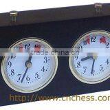 Chess Clock With Dark Brown