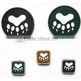 BLACKWATER 3D PVC Patch Armband Black Water Claws Banner Rubber Tactical Gear Patch Diameter 6 cm BLACK