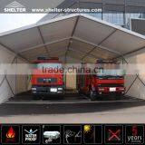 20m Clear Span Two Car Garage Tent With Durable PVC Cover for Sale thumbnail-2