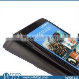 New Arrival Luxury Genuine Leather Folio Style for Sony Xperia E4 Wallet Case With Stand thumbnail-2