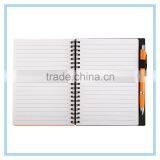 China Factory Sale pp Cover Notebook in Spiral Binding With Pen thumbnail-5