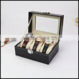 Top Grade PU Leather Watch bo Special Packing bo Display bo 3 Watch bo Factory Direct Sales thumbnail-5