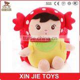 Nice Design Cartoon Doll Plush Backpack Customize Plush Backpack Hot Sale Plush Material Backpack thumbnail-2